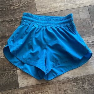 lululemon track that high rise 3in shorts